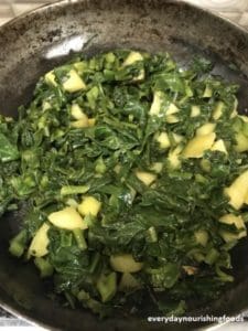 malabar spinach chutney procedure