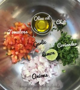 rajma salad ingredients