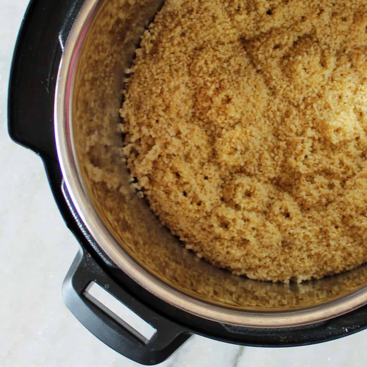 cook millet in instant pot