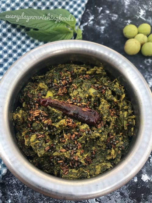 Amaranth leaves chutney recipe