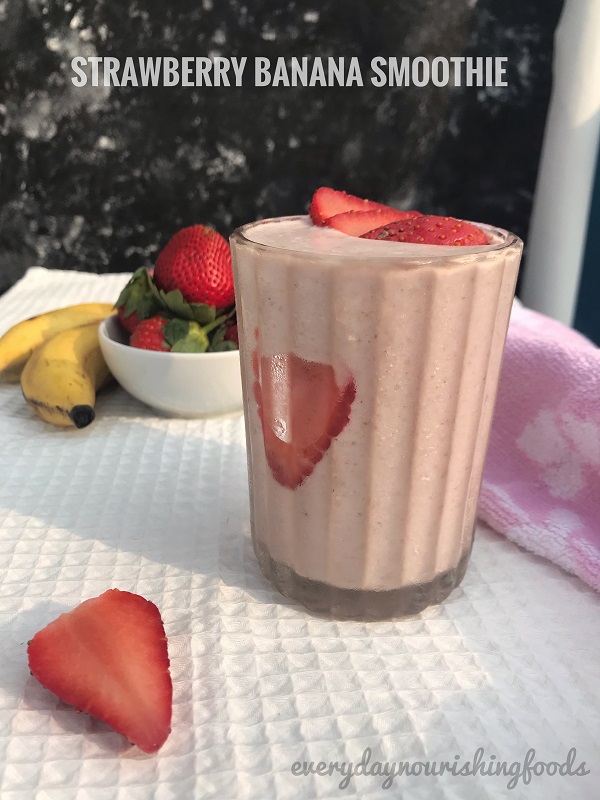 strawberry and banana smoothie recipe