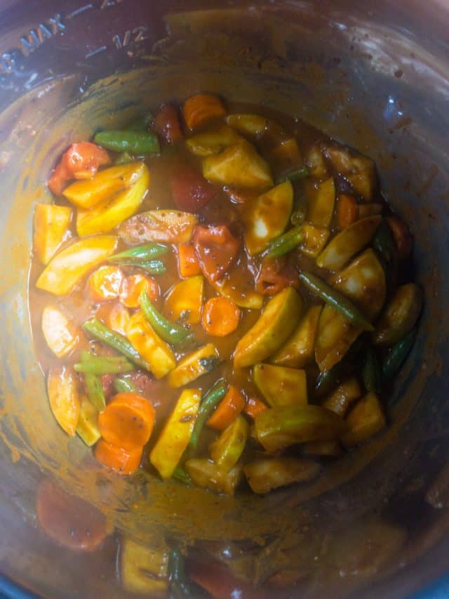 Instant pot Bisi Bele Bath - Everyday Nourishing Foods