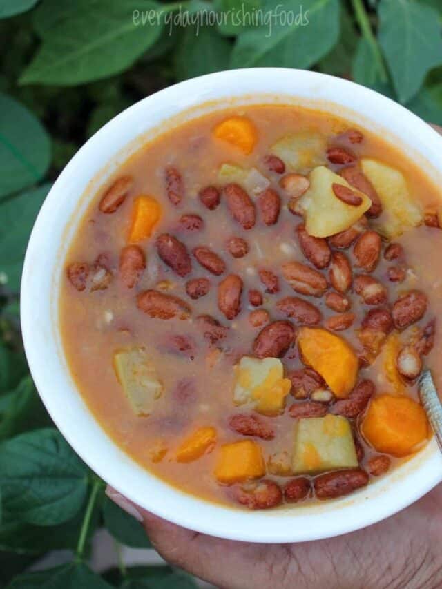 Easy & Quick Kidney Bean Soup