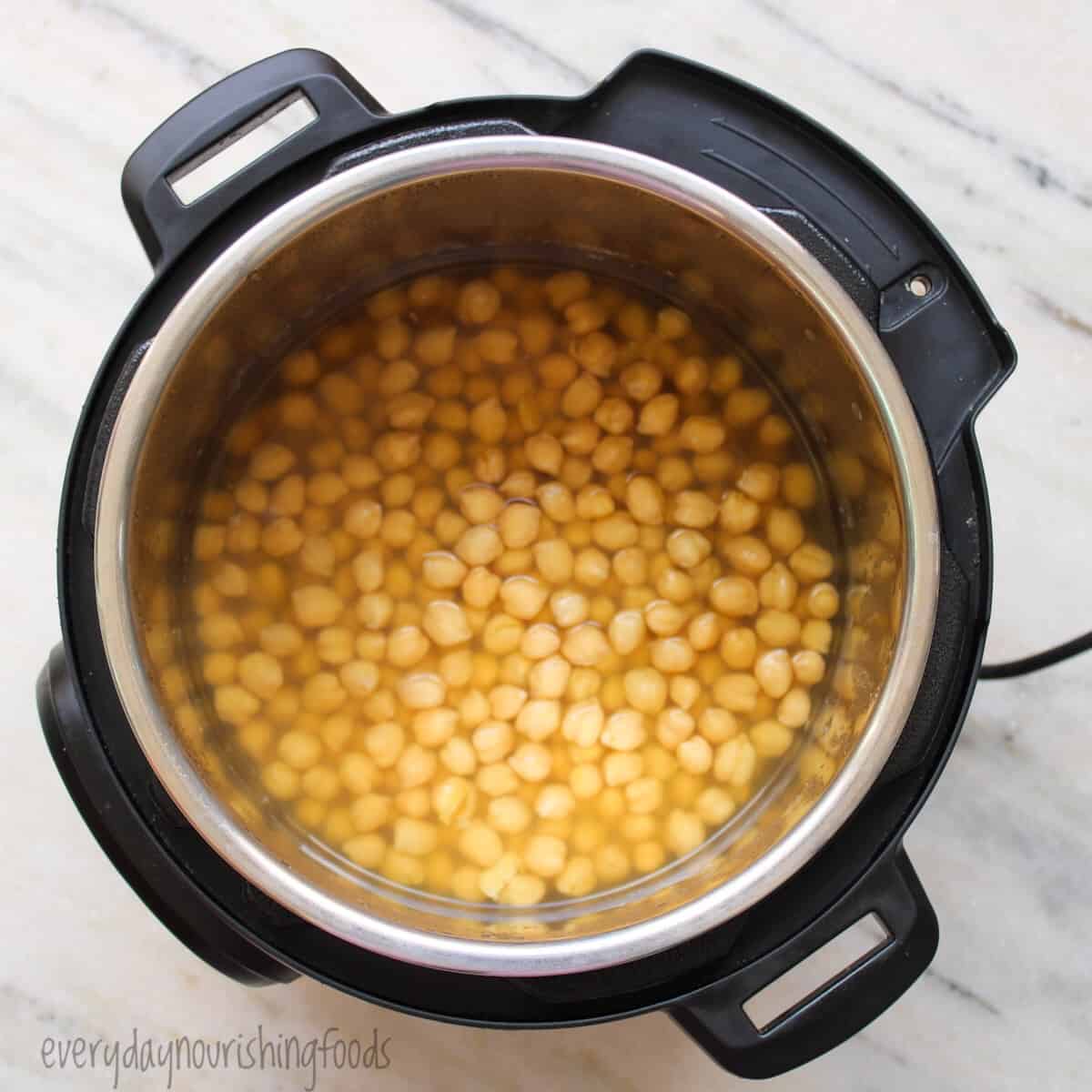 Easy Instant pot Chickpeas (Garbanzo beans) Soak & NoSoak Everyday