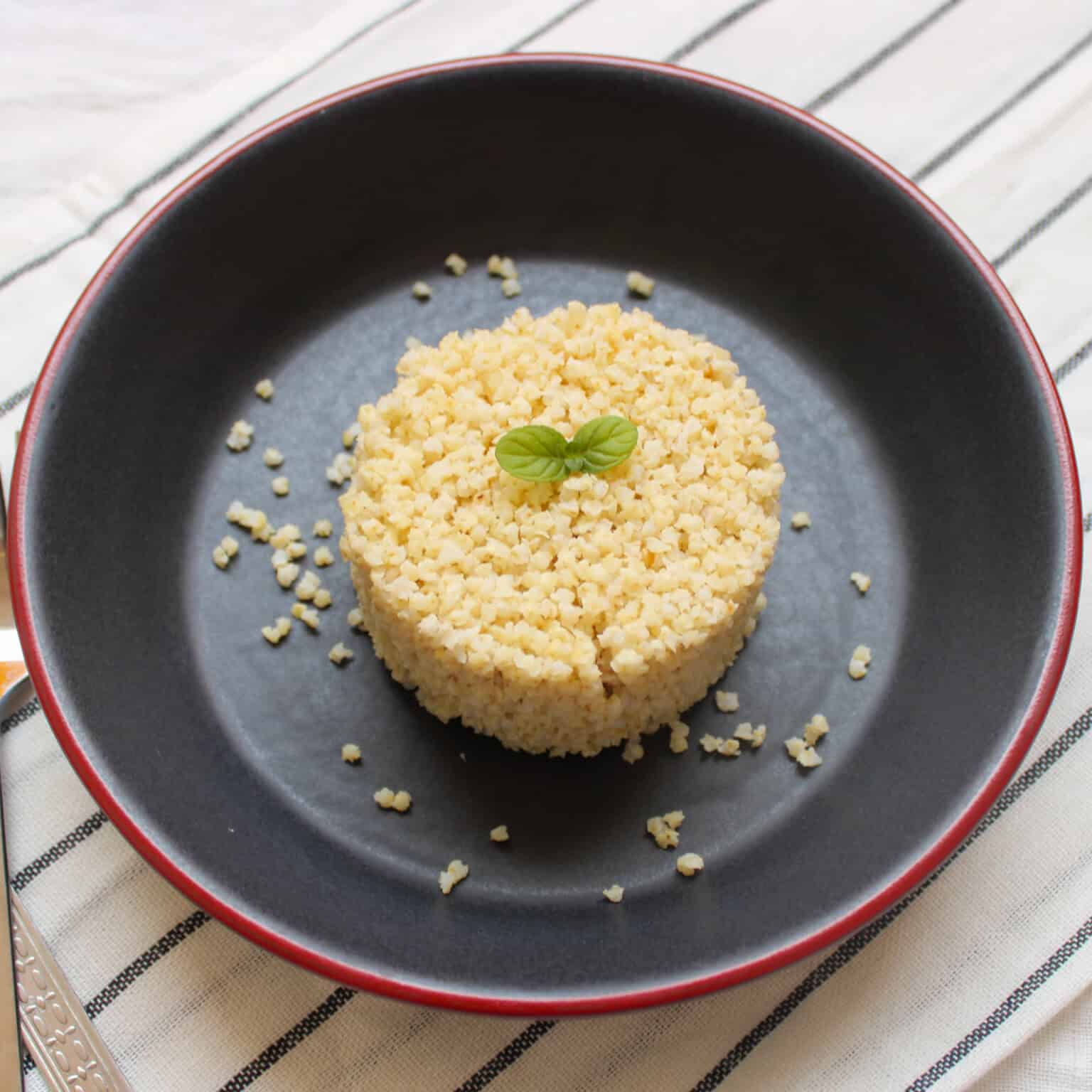 Mini Rice Millet Easy Rice Cooker Millet Recipe - Everyday Nourishing Foods